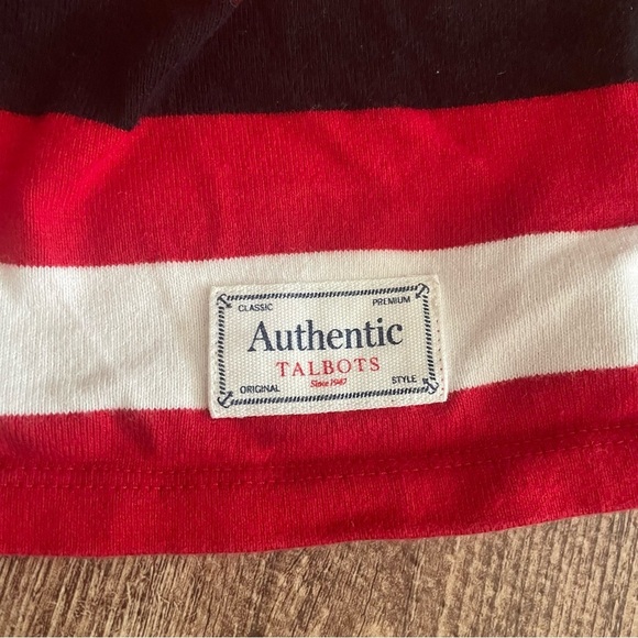 Talbots Authentic Talbots Tee - Slope Stripe Size Large - Picture 5 of 5